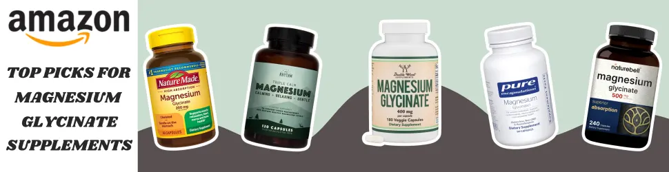 Magnesium Glycinate fosters holistic health by alleviating stress, improving circulation, and promoting overall vitality—Find Your Zen, Shop Today on Amazon!