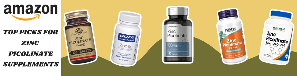 Zinc Picolinate assists in liver detox, helping to maintain energy and metabolic health—Order Today on Amazon!