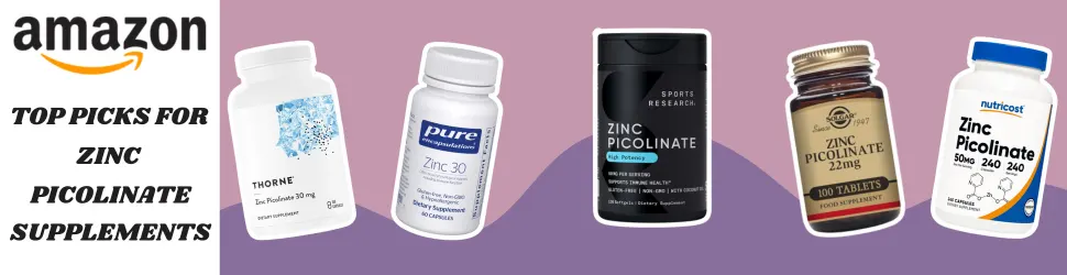 Zinc Picolinate supports liver detoxification, aiding in the elimination of toxins and promoting optimal liver function—Order Now on Amazon!