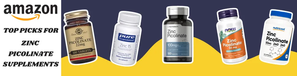 Elevate your energy and endurance—Zinc Picolinate tackles exercise fatigue for better results—Order Today on Amazon!