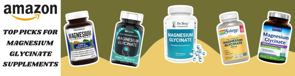 Relieve Muscle Tension and Improve Brain Focus with Magnesium Glycinate—Buy Now on Amazon!