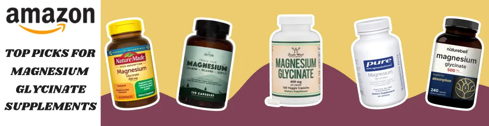 Alleviate Chronic Stress and Boost Mental Wellness with Magnesium Glycinate—Order Now on Amazon!