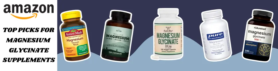 Support Smooth Digestion and Boost Heart Vitality with Magnesium Glycinate Tablets—Order Today on Amazon!