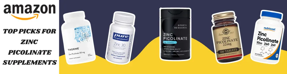 Protect Skin Structure and Promote Firmness with Zinc Picolinate Supplements—Order Now on Amazon!