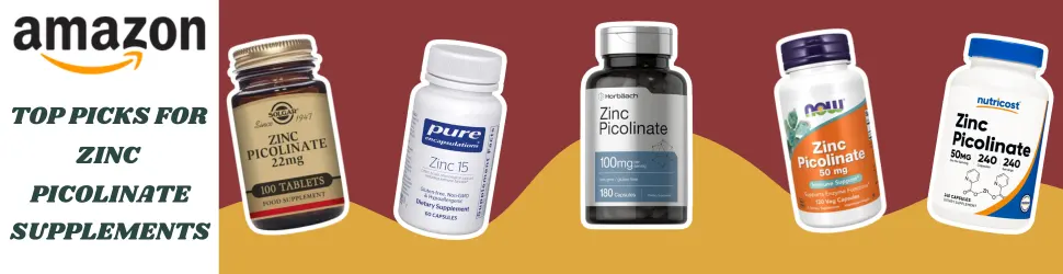 Support brain health and mental clarity with Zinc Picolinate—Shop on Amazon today!