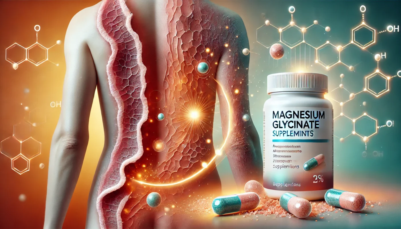 Faster Burn Recovery with Magnesium Glycinate Healing Skin and Tissue  