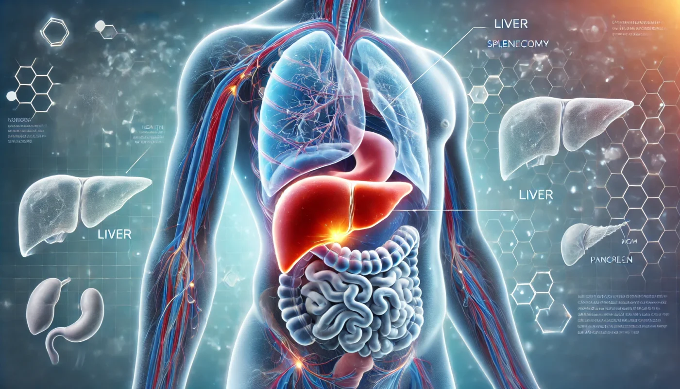 Healing Stages of Splenectomy  