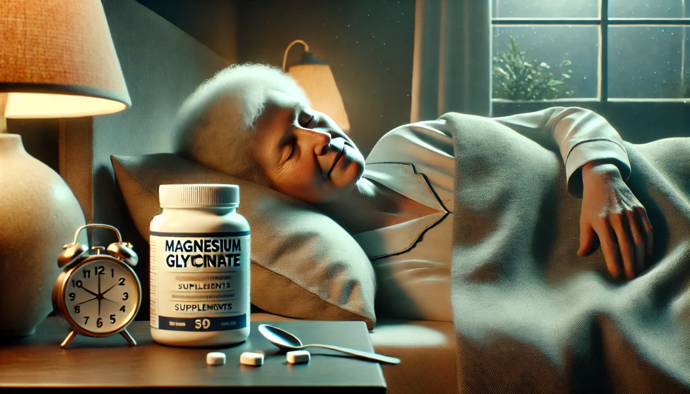 Magnesium Glycinate Helps with Insomnia in the Elderly  