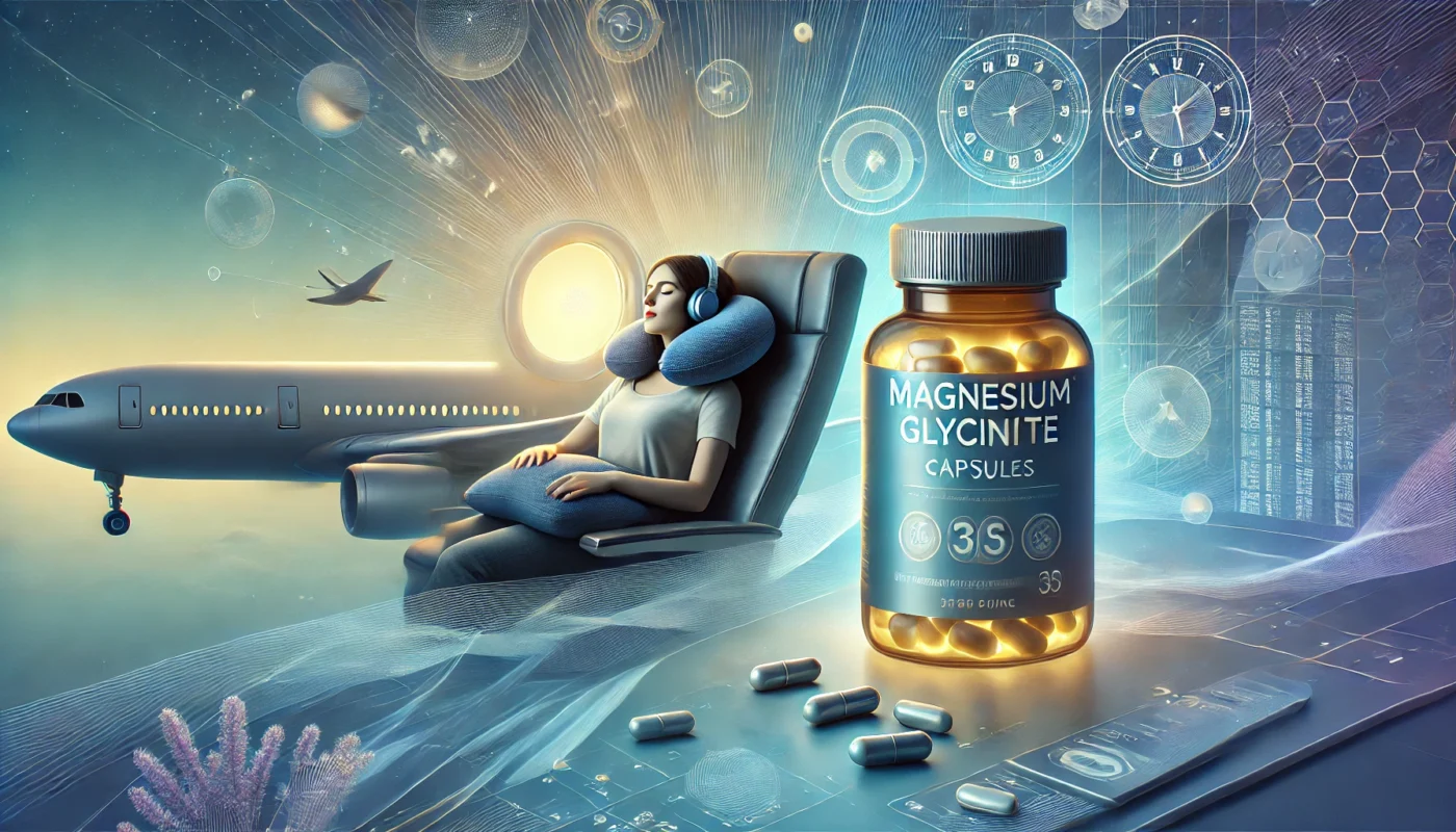 Magnesium Glycinate Helps with Jet Lag sleep