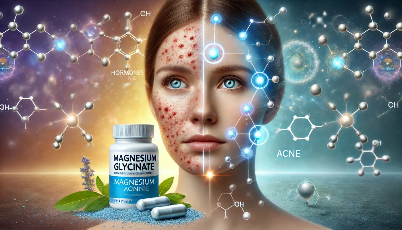 Magnesium Glycinate Targets Hormonal Acne  