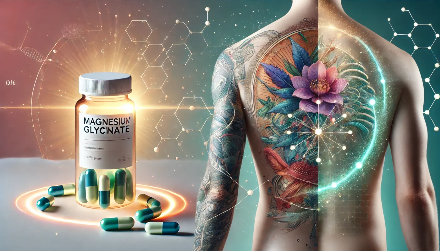 Magnesium Glycinate as a Tattoo Healing Ally 