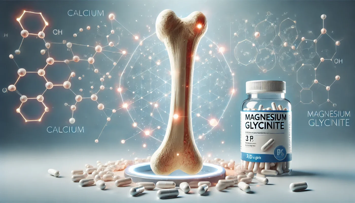 Magnesium Glycinate for Stronger Bones 