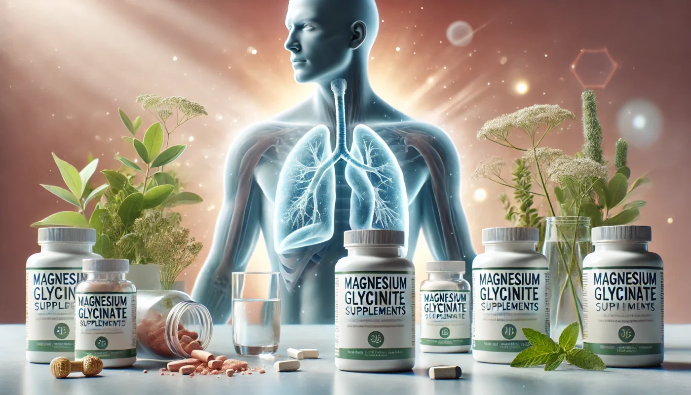 Magnesium glycinate for lung health