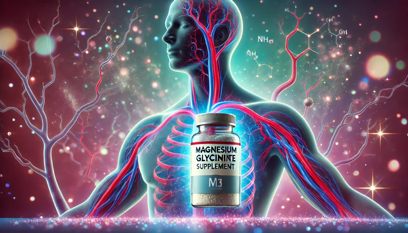 Magnesium glycinate for blood flow 