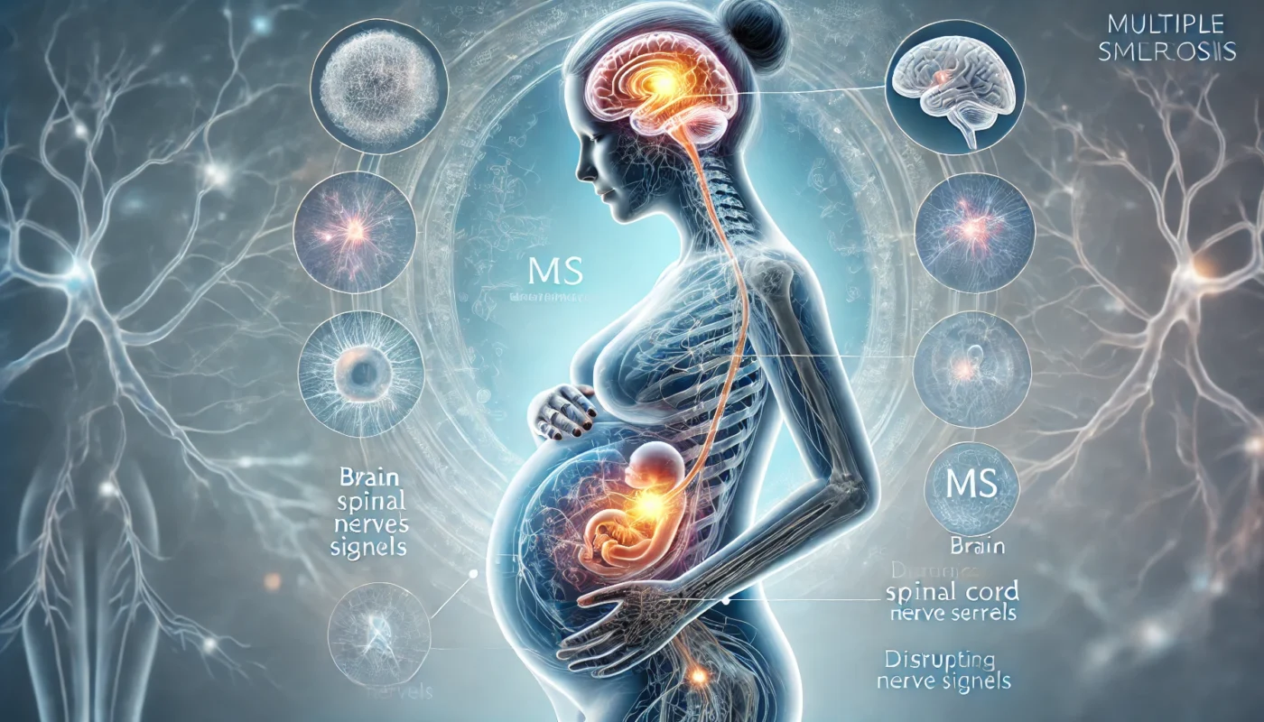 Pregnant woman with Multiple sclerosis