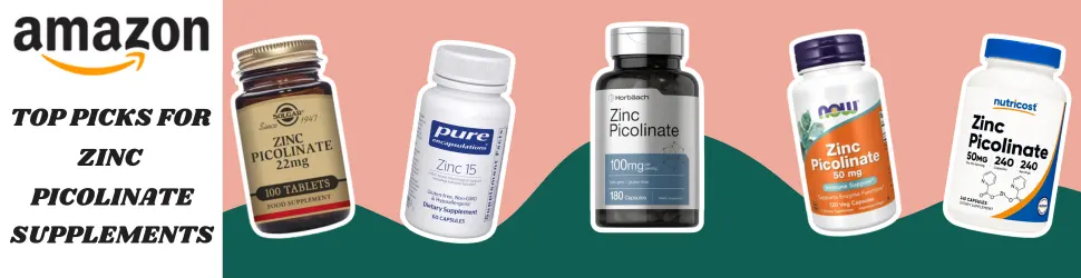 Strength meets stamina—Zinc Picolinate enhances athletic performance while boosting bone density—Shop Today on Amazon!