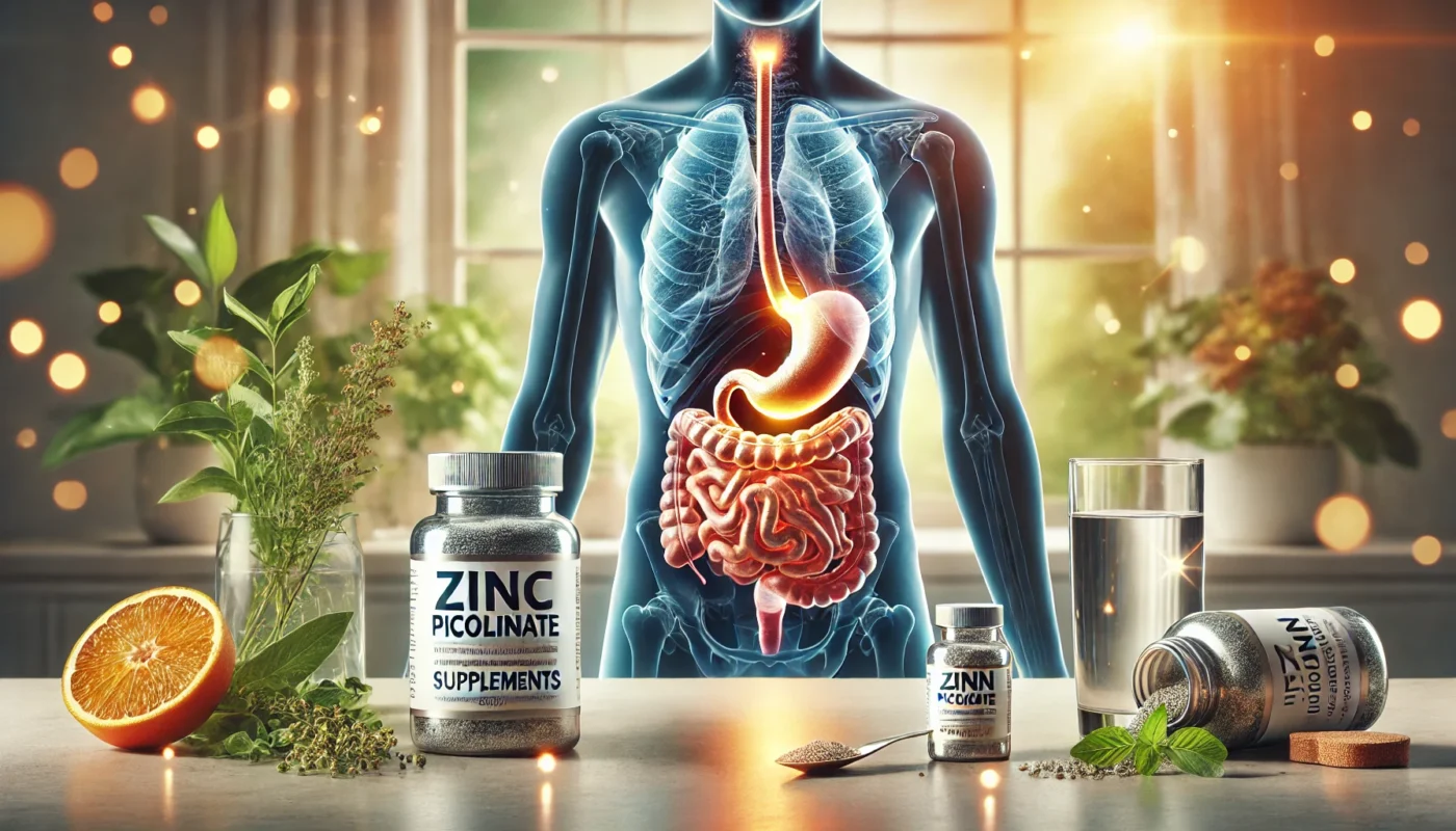 Zinc Picolinate Reduces Acid Reflux Symptoms