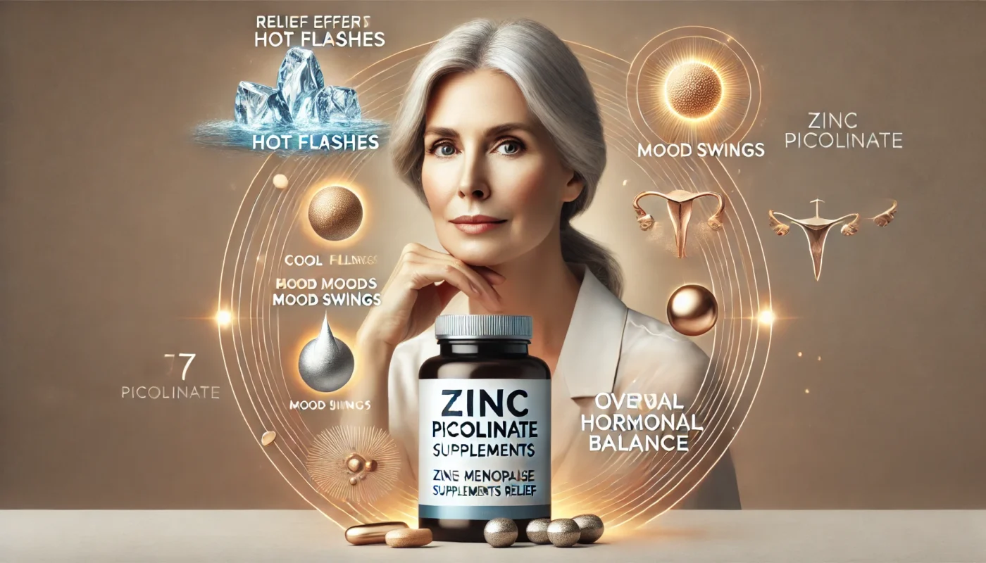 Zinc Picolinate Supports Perimenopausal Symptom Management