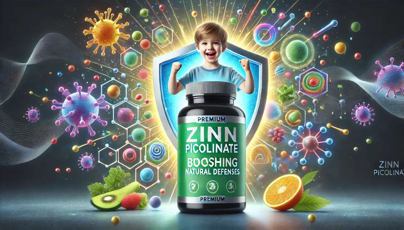 Zinc Picolinate for Children Boosting Natural Defenses.