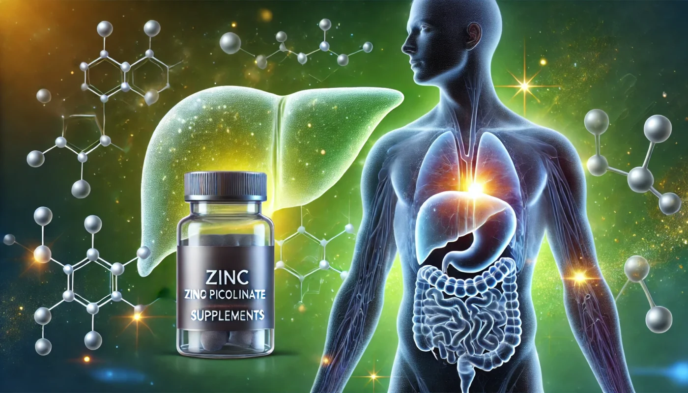 Zinc picolinate for liver detoxification