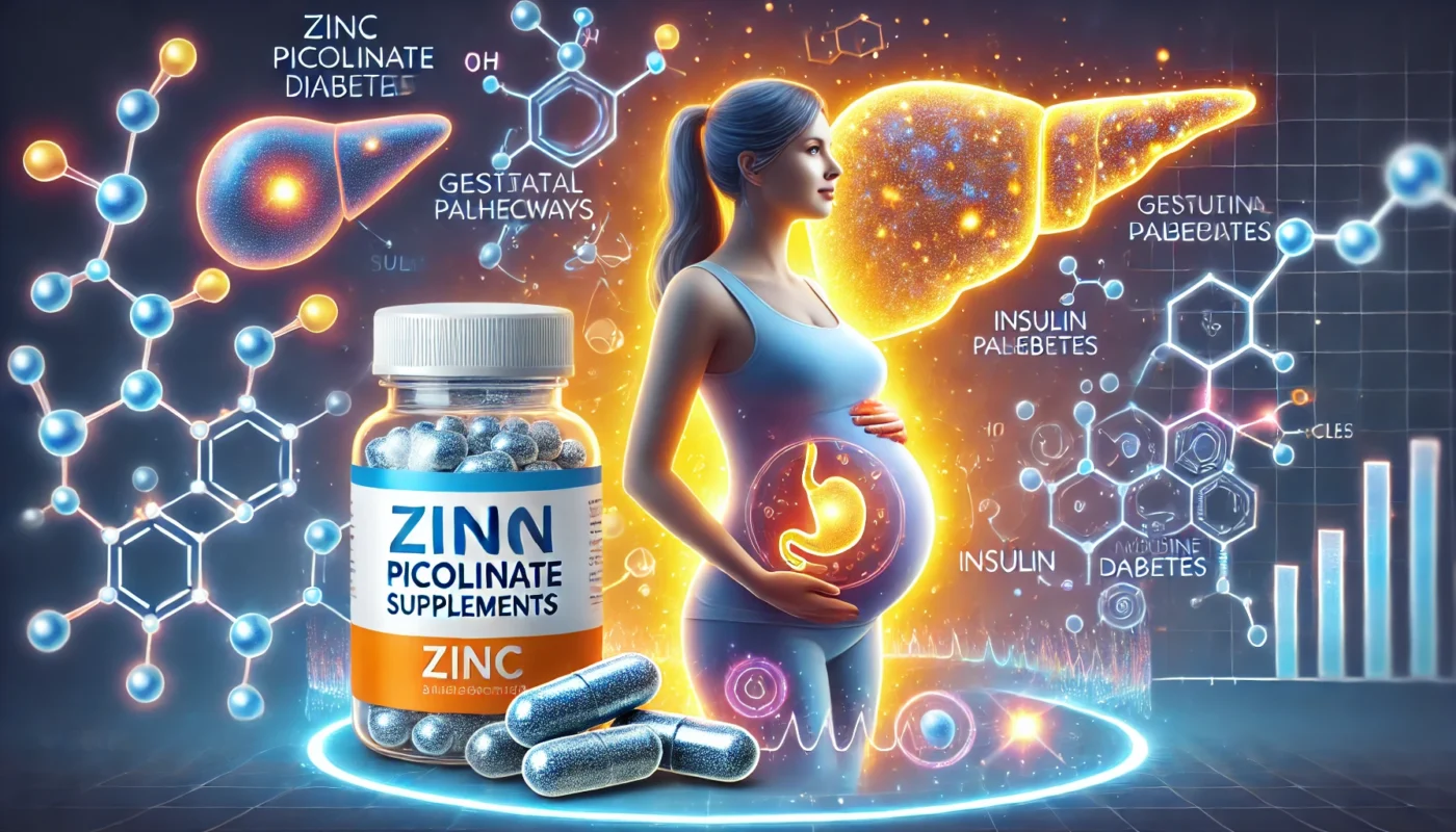 Zinc picolinate promote healthy blood sugar levels during pregnancy.