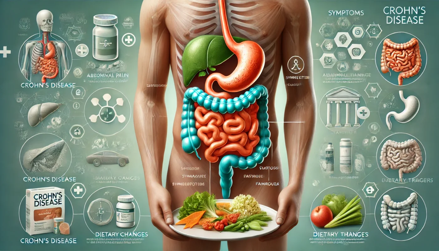 CROHN’S DISEASE Description, Symptoms, Causes, Treatment Options, Healing, and Steps for Possible Prevention