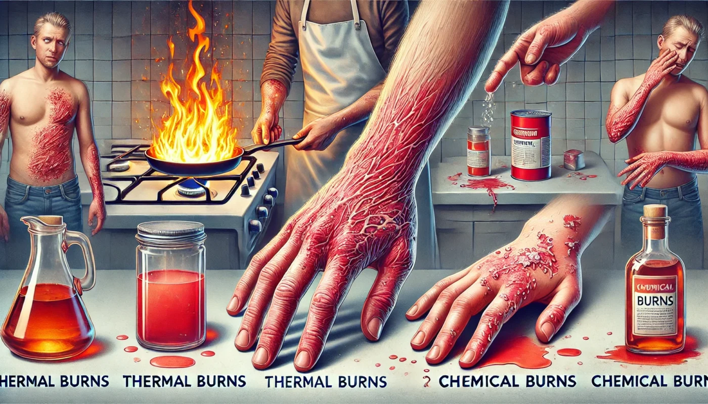 Causes of Burns  