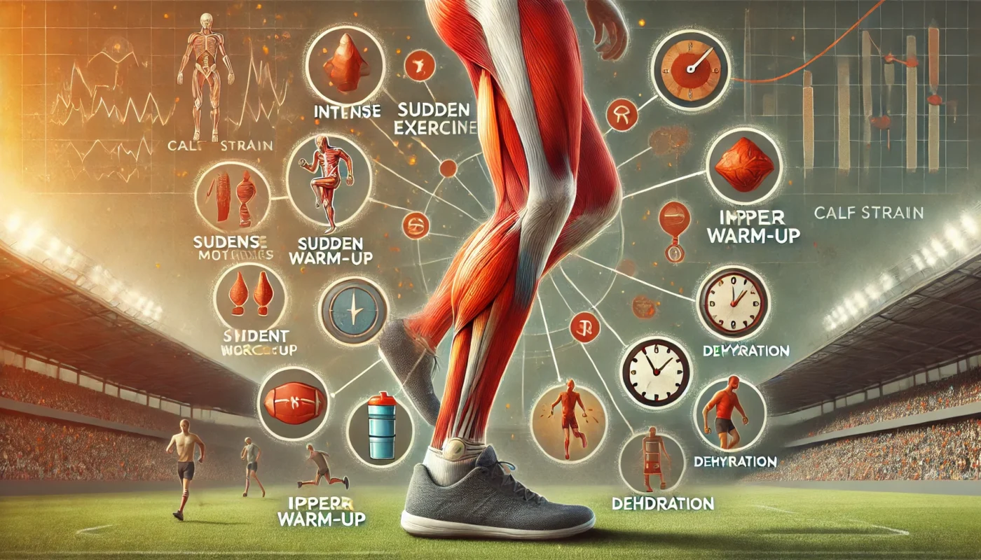 Causes of Calf Strain  