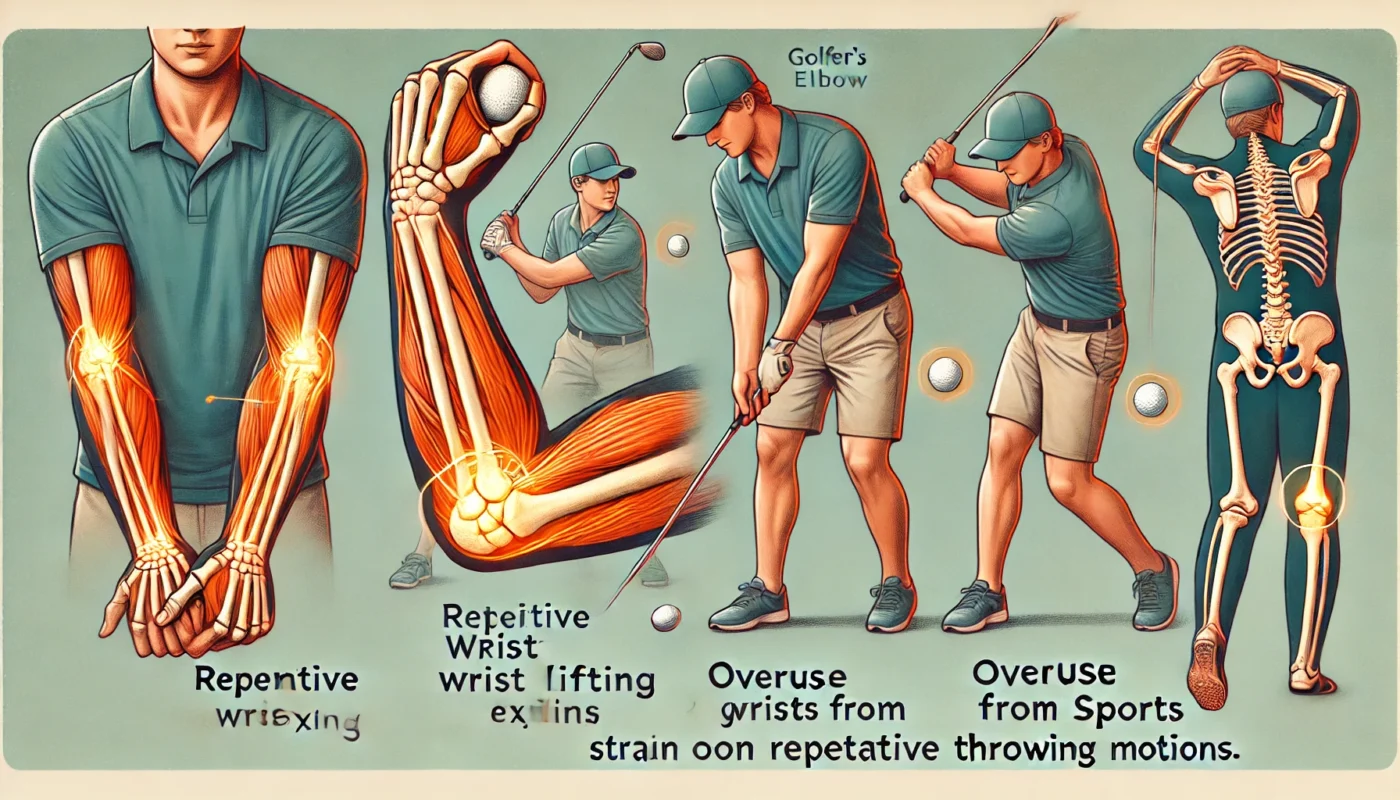 Causes of Golfer’s Elbow