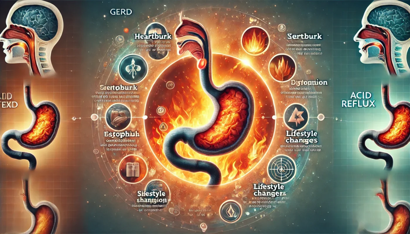 GERD (ACID REFLUX) Description, Symptoms, Causes, Treatment Options, Healing, and Steps for Possible Prevention