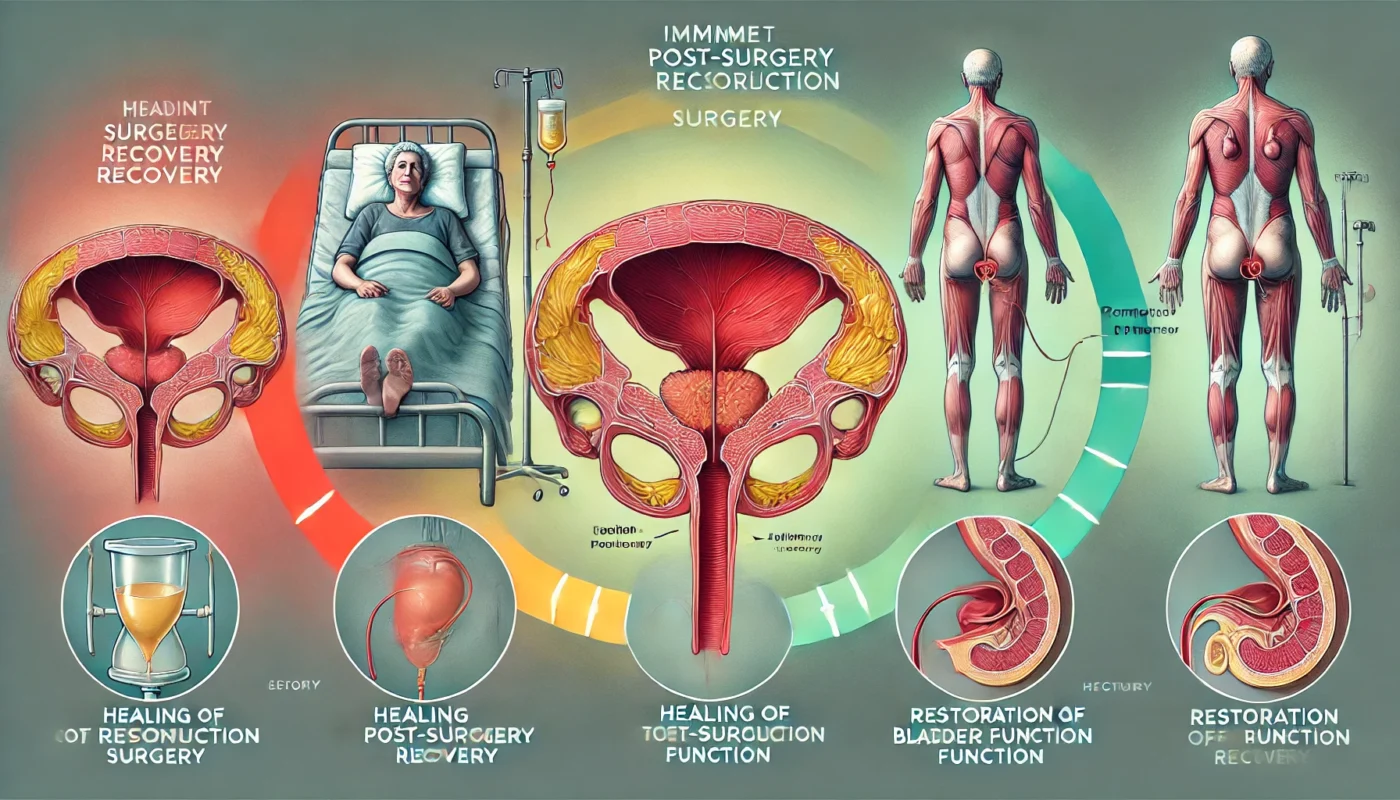 Healing Stages of Bladder Reconstruction