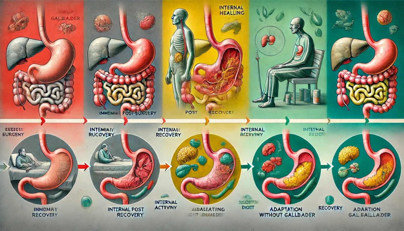 Healing Stages of Gallbladder Removal