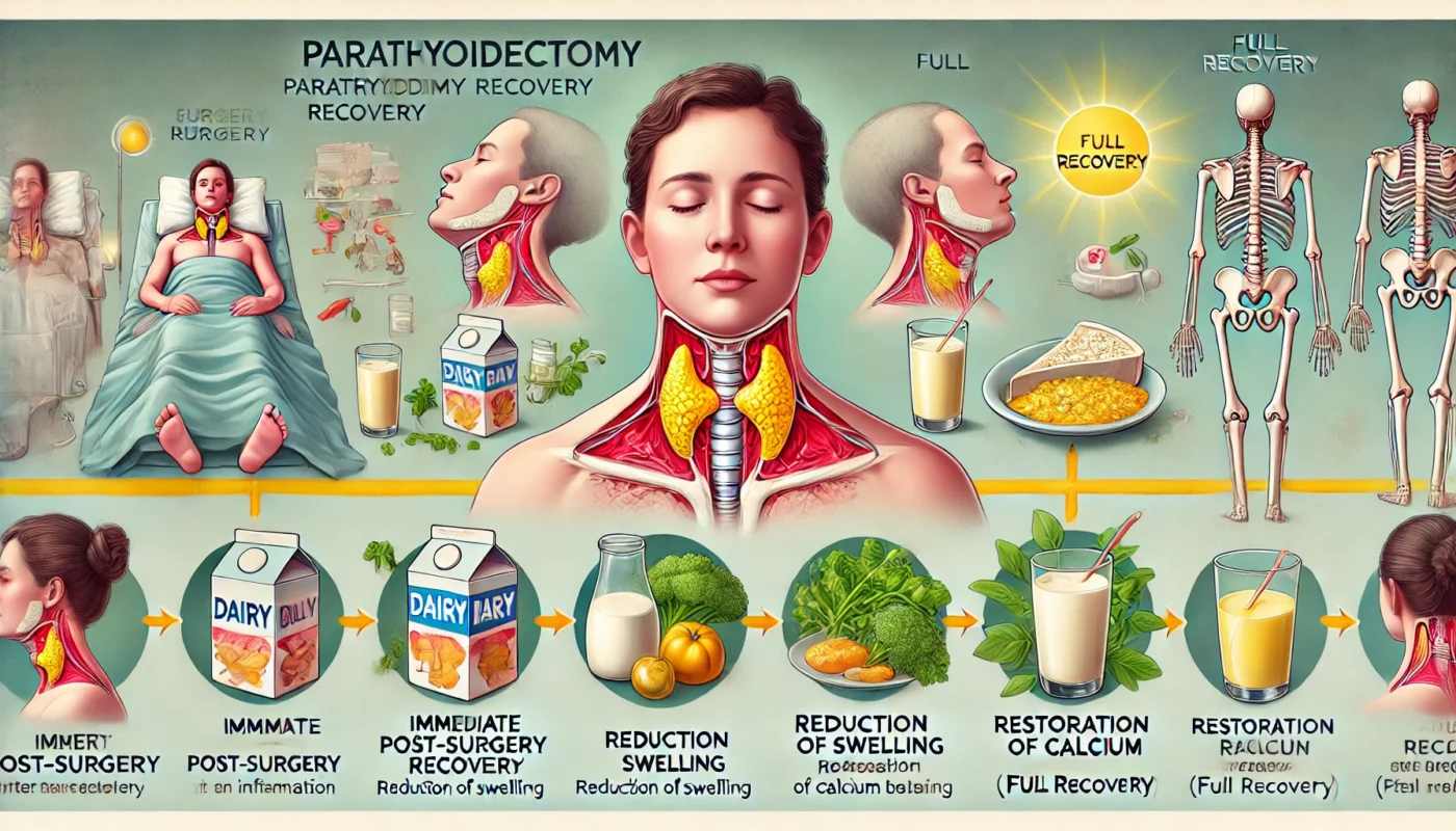 Healing Stages of Parathyroidectomy