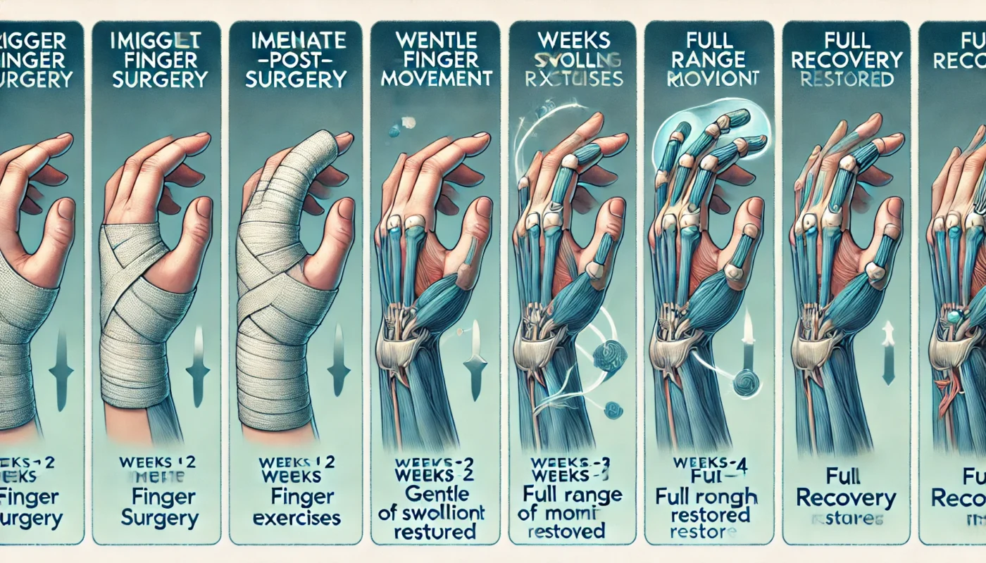 Healing Stages of Trigger Finger Surgery