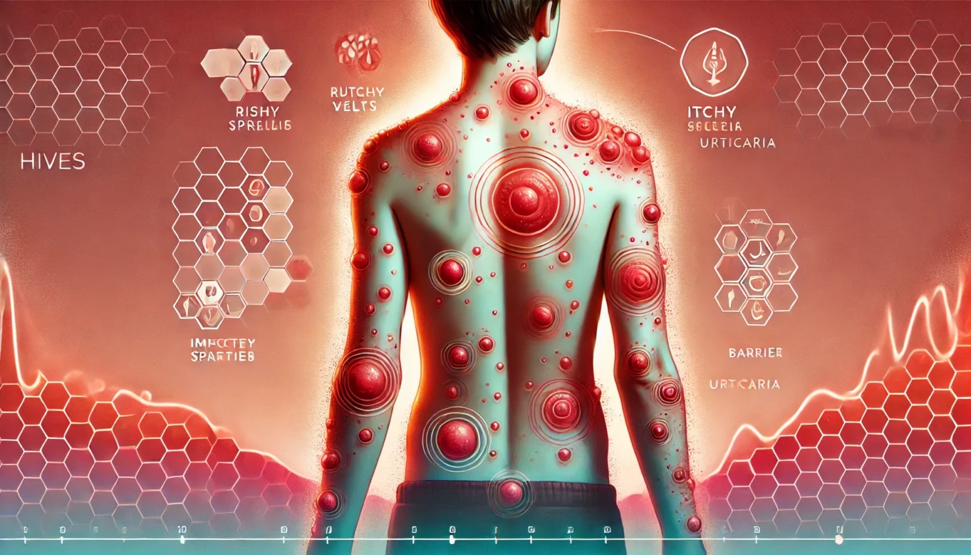 Hives, or urticaria