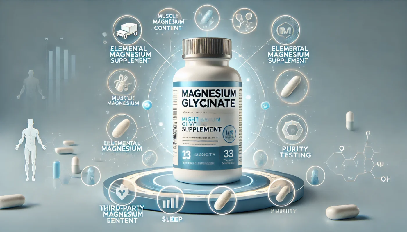 How to Choose the Right Magnesium Glycinate Supplement What to Look for on the Label