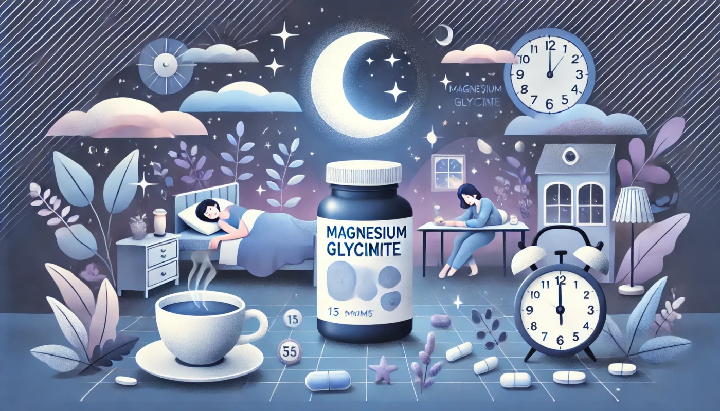 Magnesium Glycinate in promoting sleep.