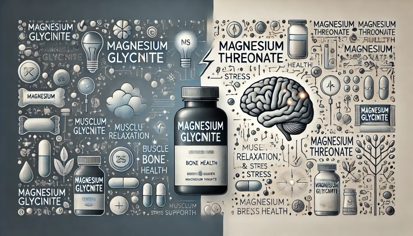 Magnesium Glycinate vs. Magnesium Threonate What’s the Difference