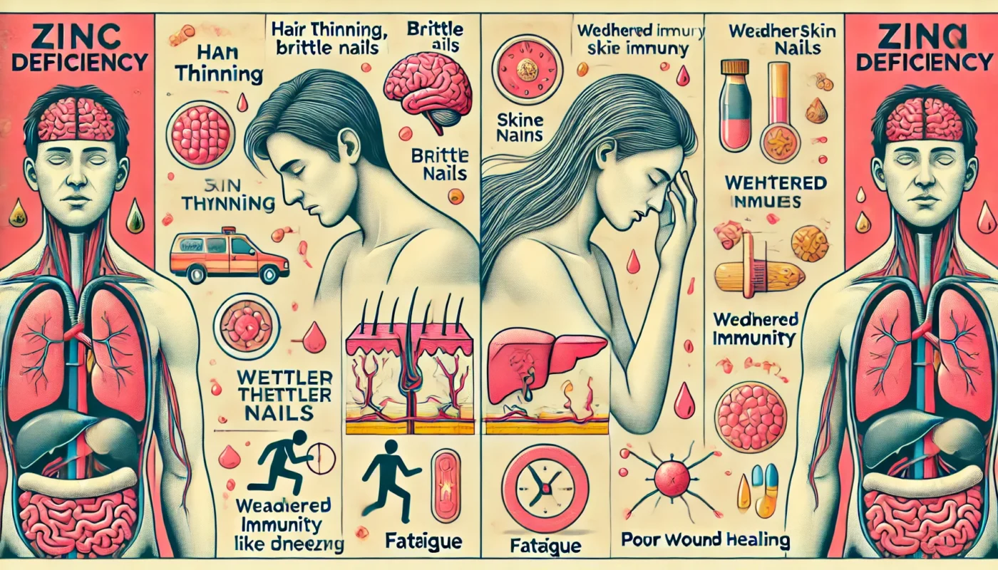 Signs of Zinc Deficiency