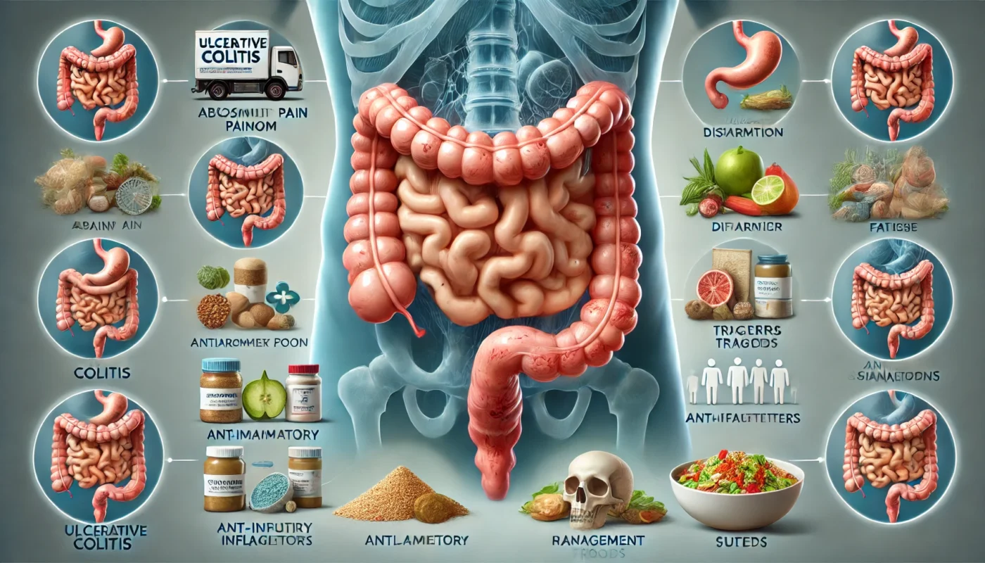 ULCERATIVE COLITIS Description, Symptoms, Causes, Treatment Options, Healing, and Steps for Possible Prevention