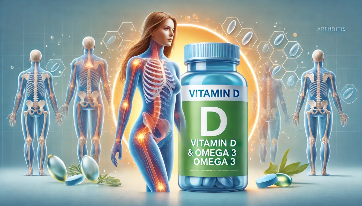 Vitamin D and Omega 3 supplements for managing psoriatic arthritis. 