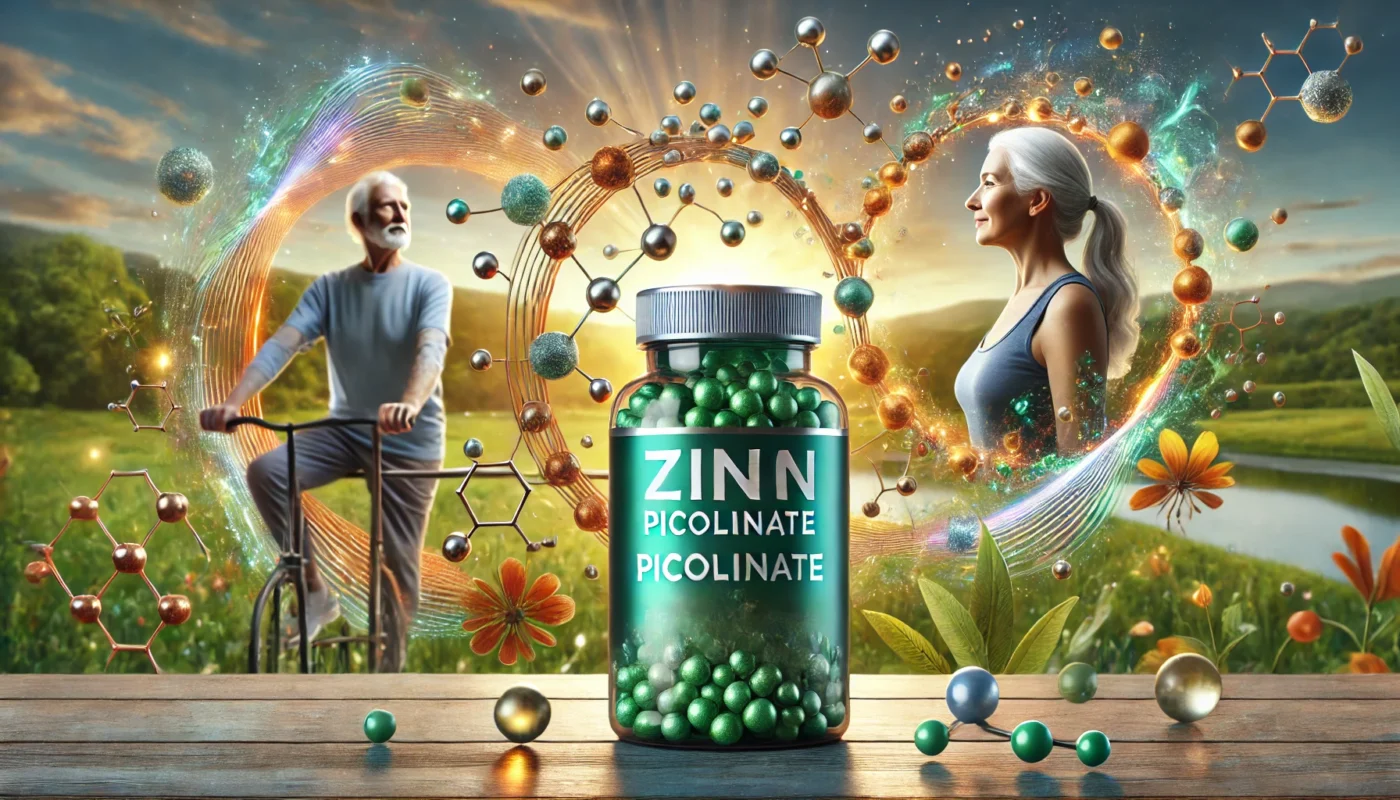 Zinc Picolinate for Healthy Aging Fighting Oxidative Stress