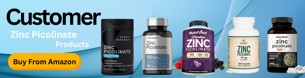 Zinc Picolinate helps strengthen immune function, keeping you healthy as you grow older—Boost Your Defenses, Buy Now on Amazon!