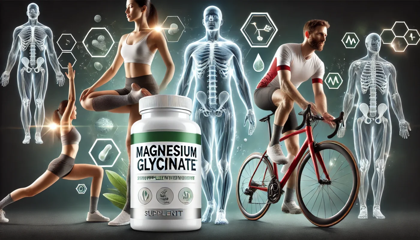 magnesium glycinate supplement for  performing different exercises. 