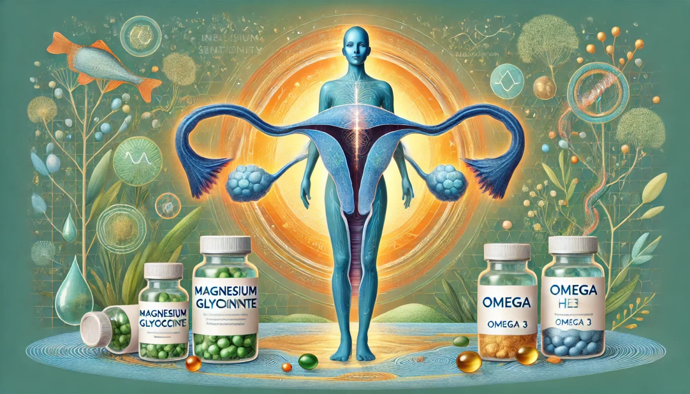 omega 3 and magnesium glycinate for PCOS