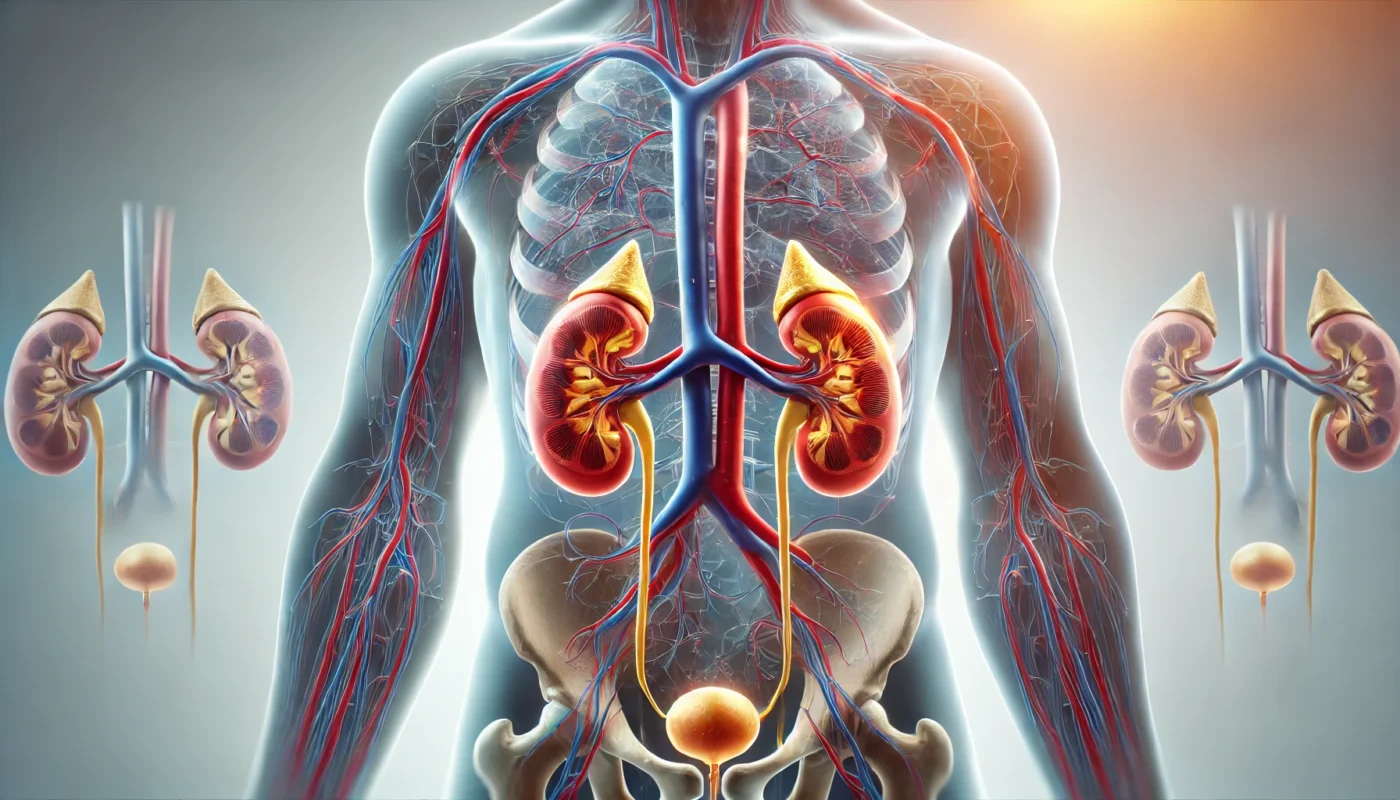 showing kidney function.