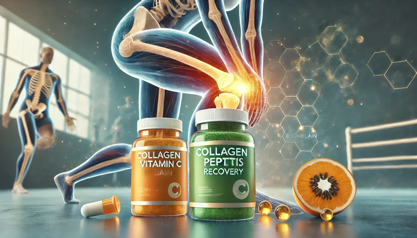 supplements for patellar tendonitis recovery_ Collagen Peptide, Vitamin C, 