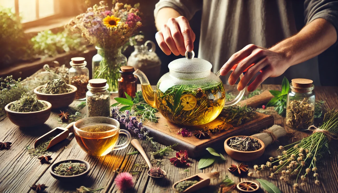 A sound therapy session featuring a person meditating with Tibetan singing bowls around them. A practitioner gently plays the bowls, creating soothing vibrations in a warm, incense-filled atmosphere for deep relaxation.