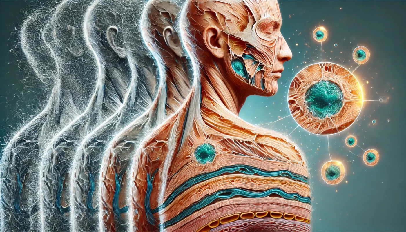 Artistic Representation of Skin Healing
ALT Text: A conceptual artistic visualization of the body's healing process, showing damaged skin gradually transforming into smooth, healthy tissue with newly formed epidermal layers.