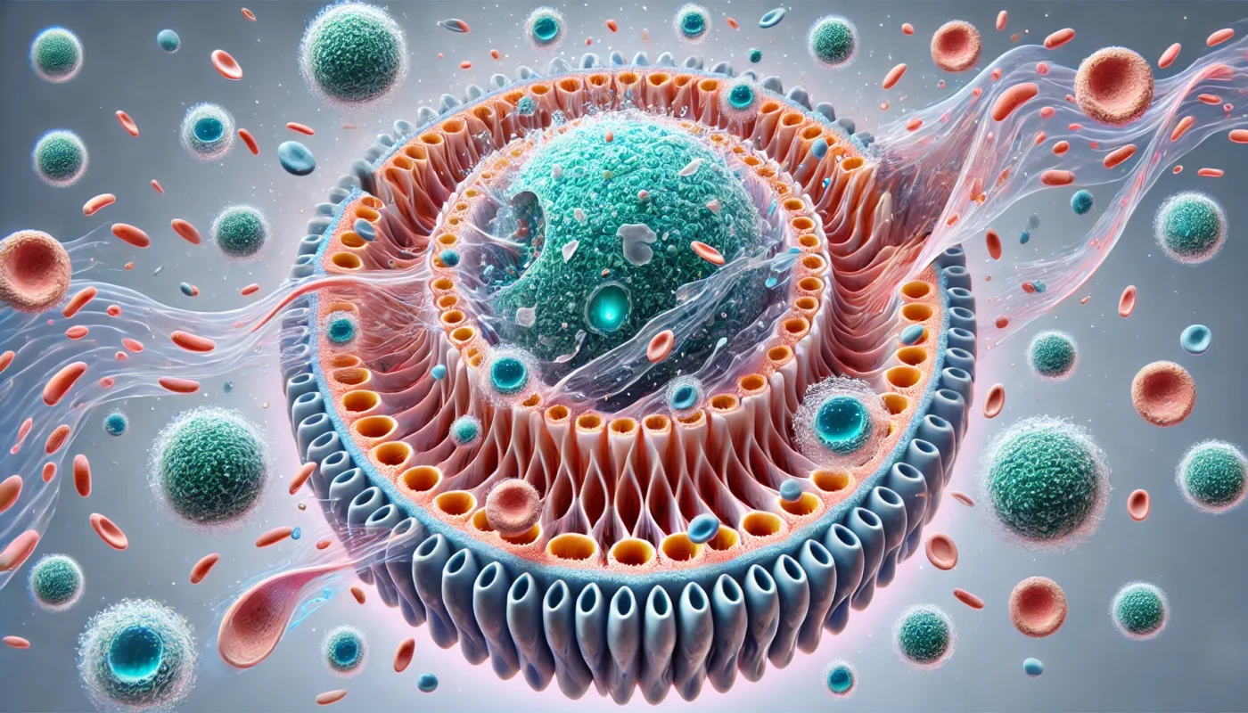 Fibroblast Activation in Wound Repair
ALT Text: A scientific representation of fibroblast activation, showing their transformation from an inactive state into active cells responsible for wound contraction, tissue repair, and extracellular matrix production.